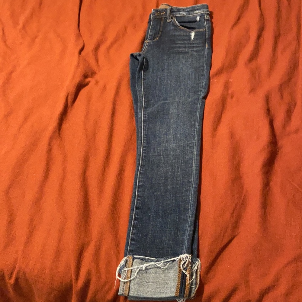 Size 24 Joe’s Jeans midrise skinny crop